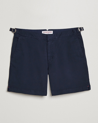  Bulldog Cotton Stretch Twill Shorts Dark Navy