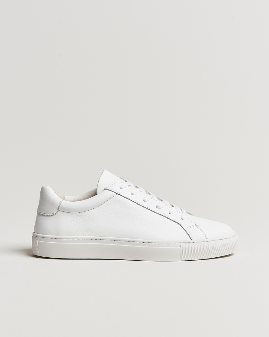A Day's March Leather Marching Sneaker White – Vit