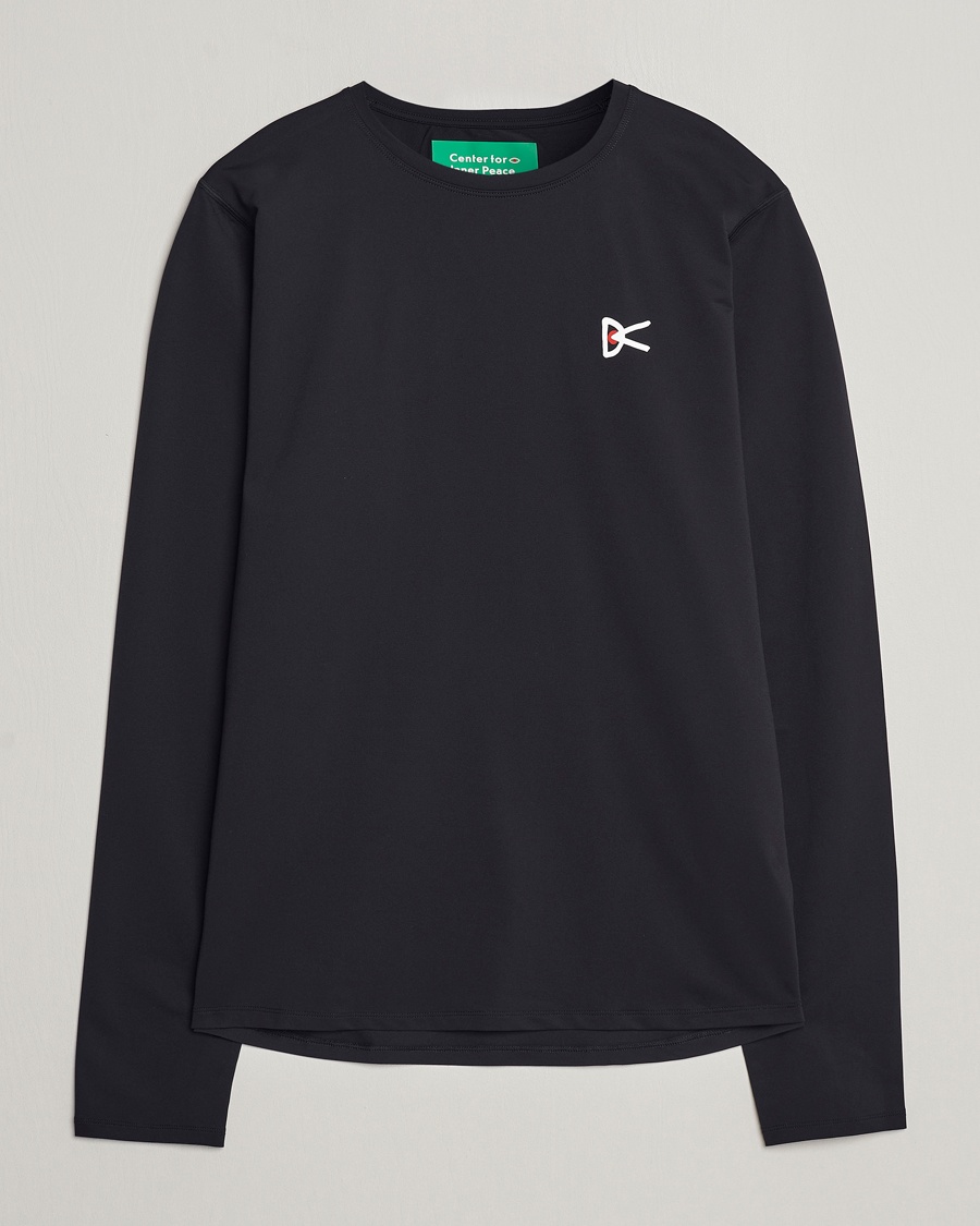 Herr | T-Shirts | District Vision | Lightweight Long Sleeve T-Shirt Black