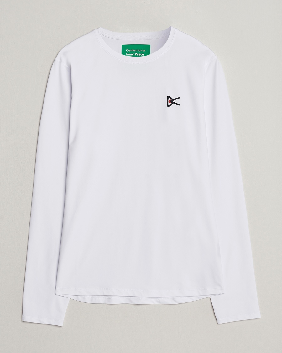 Herr | T-Shirts | District Vision | Lightweight Long Sleeve T-Shirt White