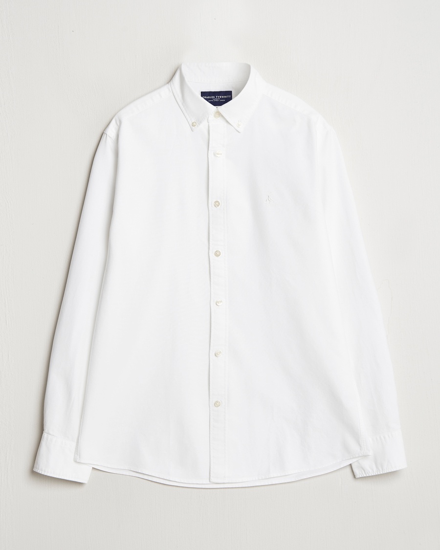 Herr |  | Charles Tyrwhitt | Button Down Stretch Oxford Shirt White