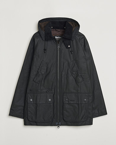  Re-Engineered Beaufort Wax Jacket Black