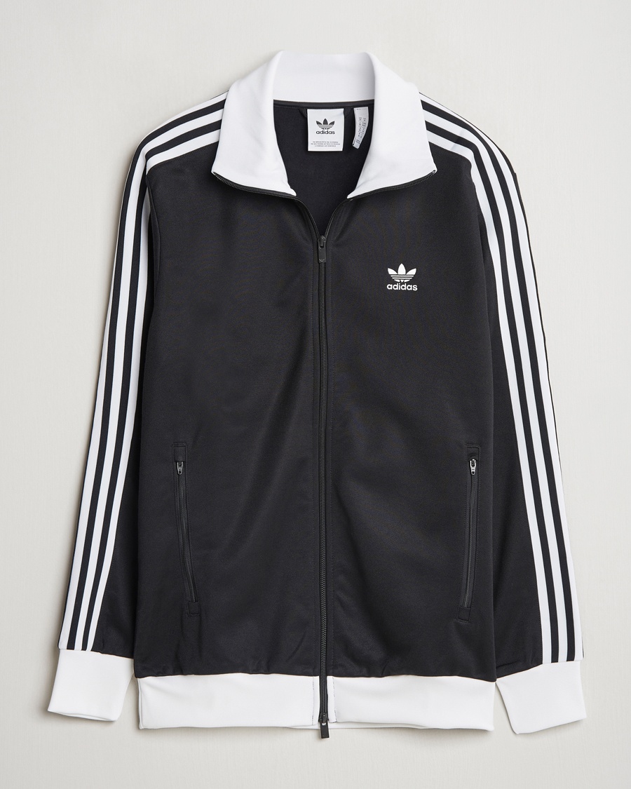 adidas Originals Classic Track Jacket Black – Svart