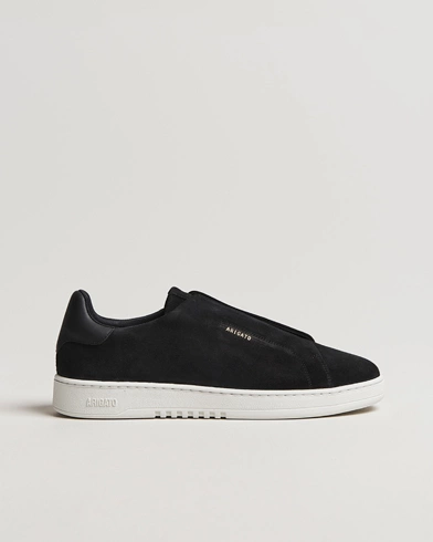  Dice Laceless Sneaker Black Suede