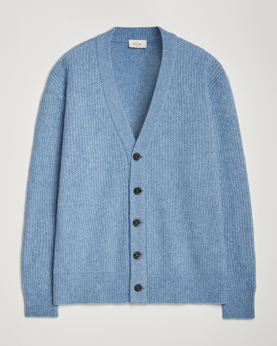  Soft Rib Stich Cardigan Light Blue