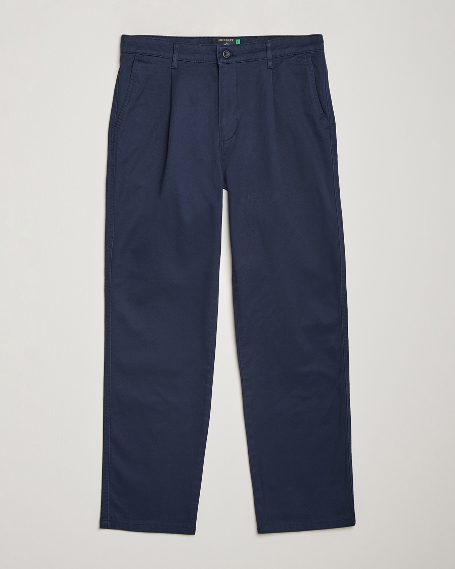 Herr | Chinos | Dockers | Original Pleated Cotton Chino Navy Blazer