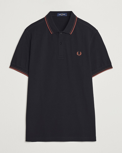  Twin Tipped Fred Perry Shirt Black