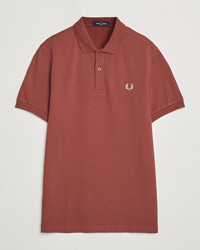  Plain Polo Shirt Whiskey Brown