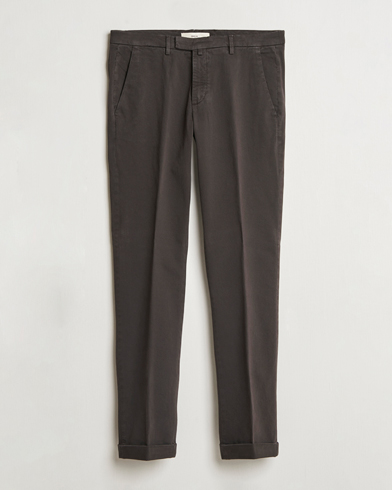  Slim Fit Cotton Stretch Chino Dark Brown