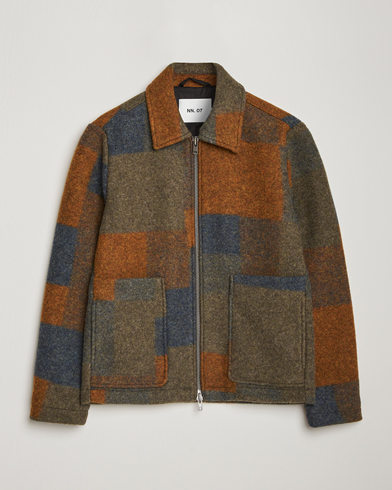  Gael Wool Checked Jacket Multi