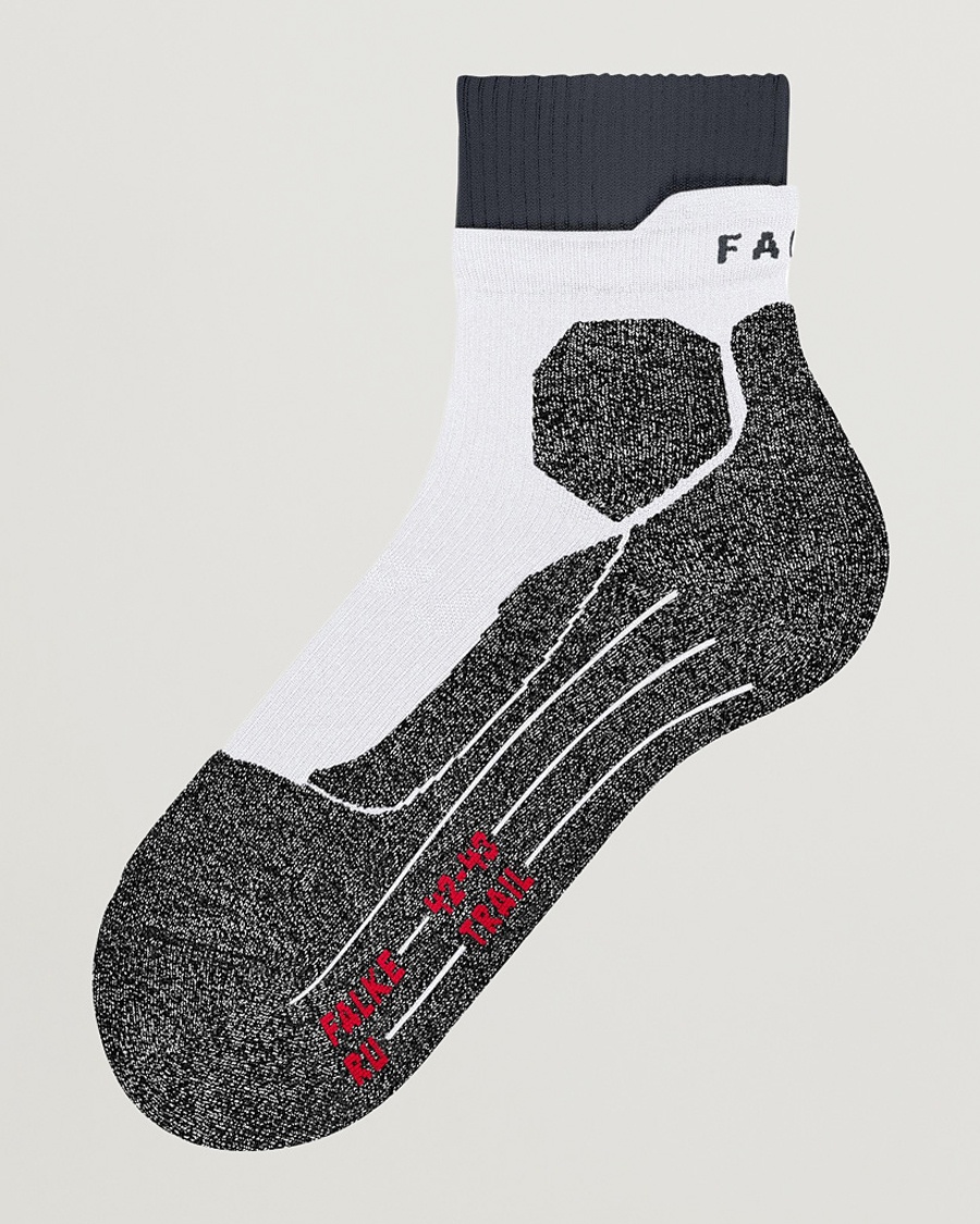 Herr | Strumpor | Falke Sport | RU Trail Running Socks White