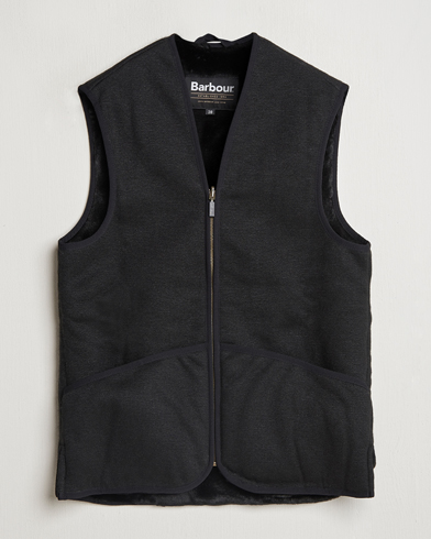  Warm Pile Waistcoat Zip-In Liner Black