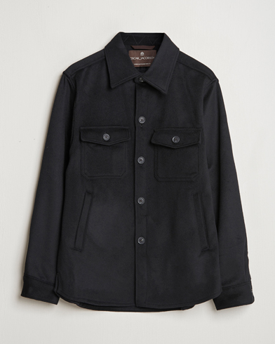  Maverick Wool/Cashmere Shirt Jacket Black