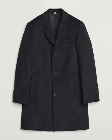  Finnan Wool/Cashmere Coat Black