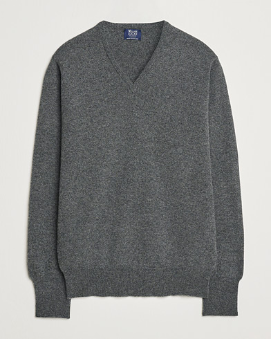  Rob Lambswool V-Neck Cliff