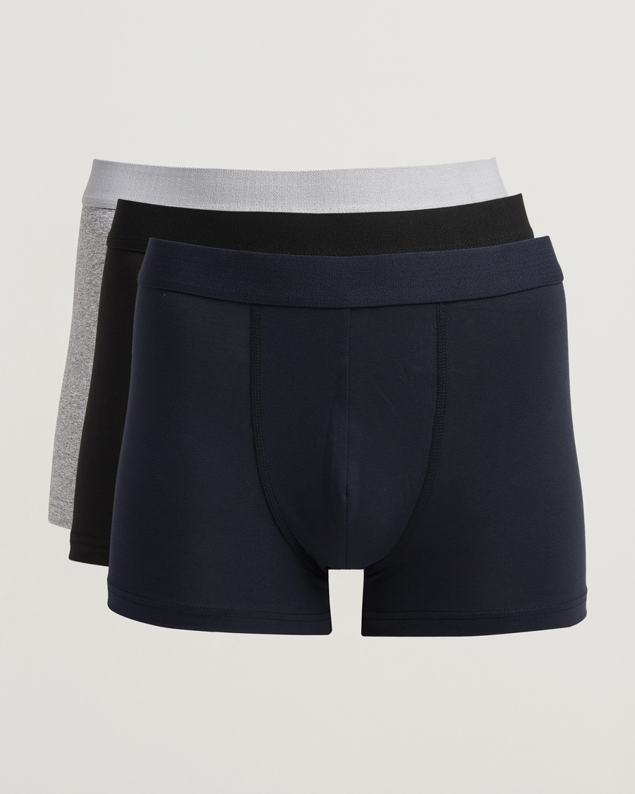 Herr | Underkläder | Bread & Boxers | 3-Pack Boxer Brief Grey/Navy/Black