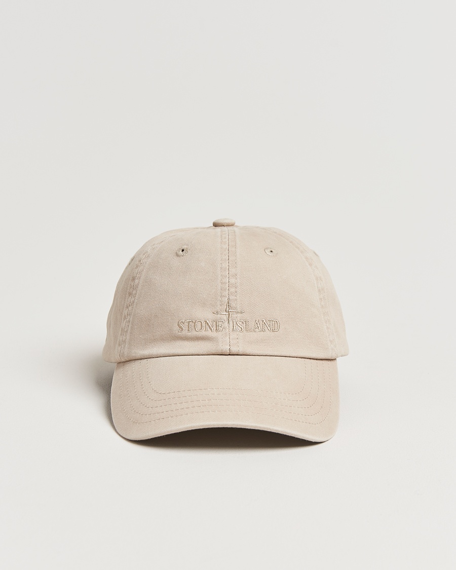 Herr | Stone Island | Stone Island | Cotton Gabardine Cap Desert
