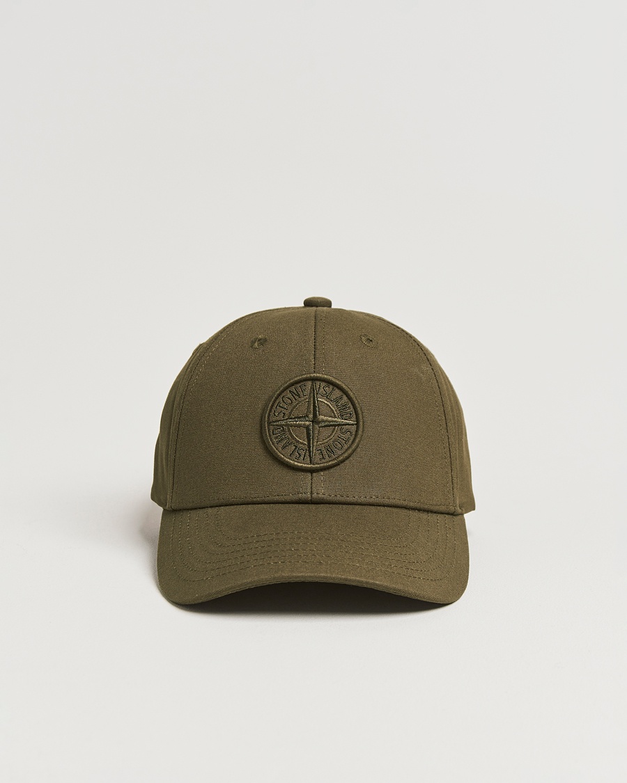 Herr | Stone Island | Stone Island | Classic Cotton Cap Military Green