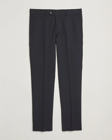  Denz Wool Blend Trousers Black