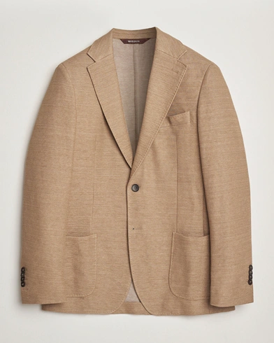  Jersey Linen Jacket Beige