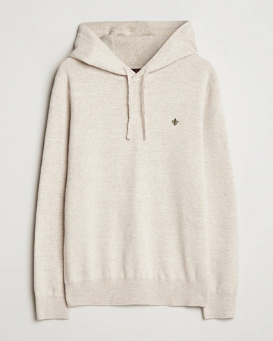  Ramdall Knitted Cotton Hoodie Khaki