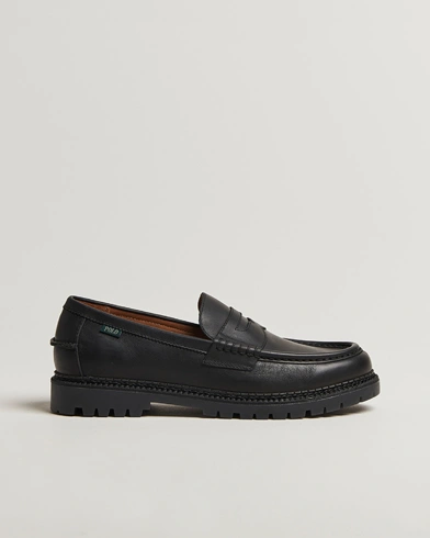  Jett Leather Penny Loafer Black