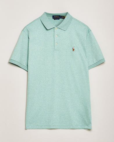  Luxury Pima Cotton Polo Celadon Heather