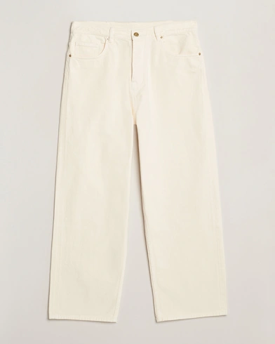  Wide Fit Jeans Off White