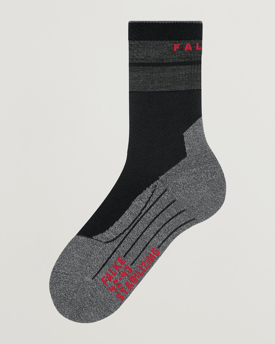 Herr | Strumpor | Falke Sport | TK Compression Stabilizing Socks Black