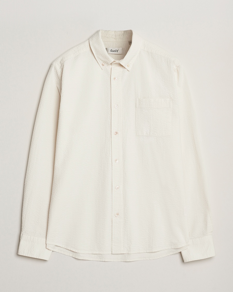 Herr | Nya varumärken | Forét | Hornet Seersucker Shirt Cloud