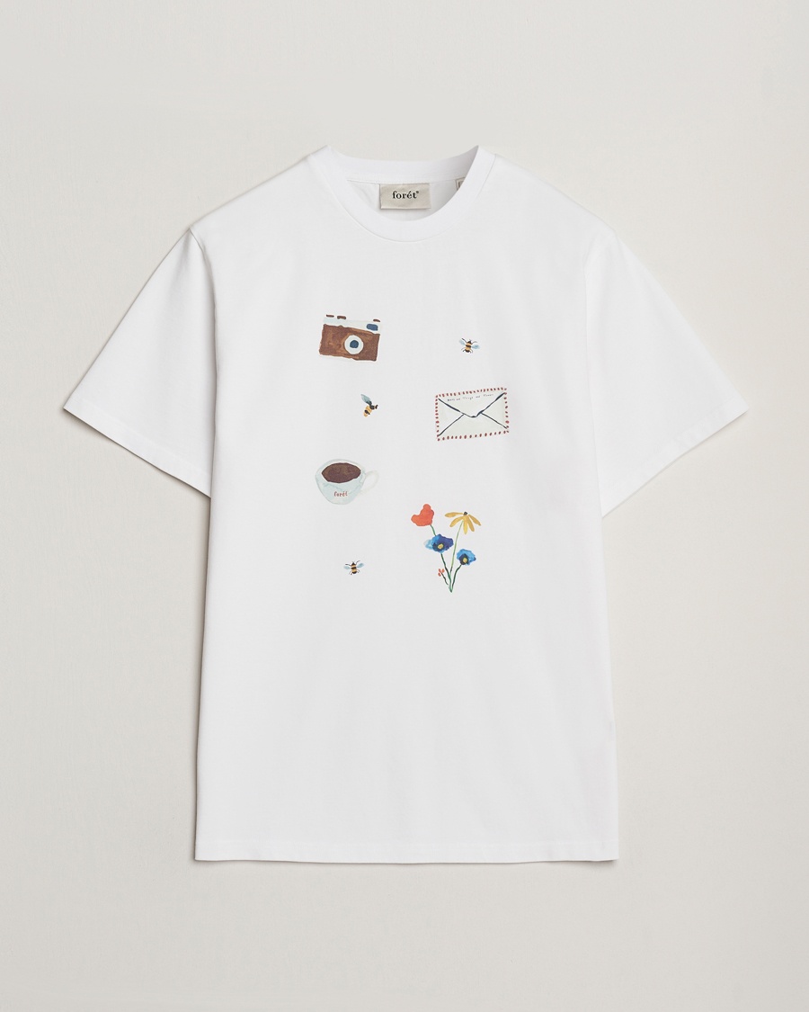 Herr | Nya varumärken | Forét | Things T-Shirt White