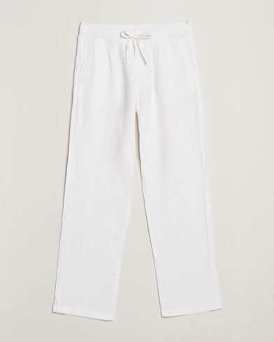  Loose Linen Pants Bright White