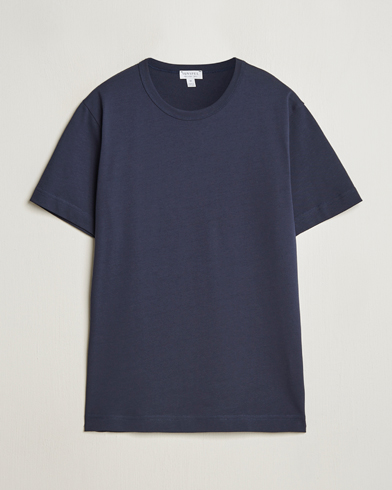  Single Jersey Supima Cotton T-Shirt Navy