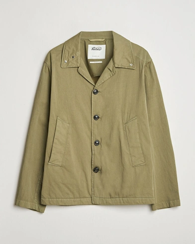  Garment Dyed Cotton Jacket Military Green