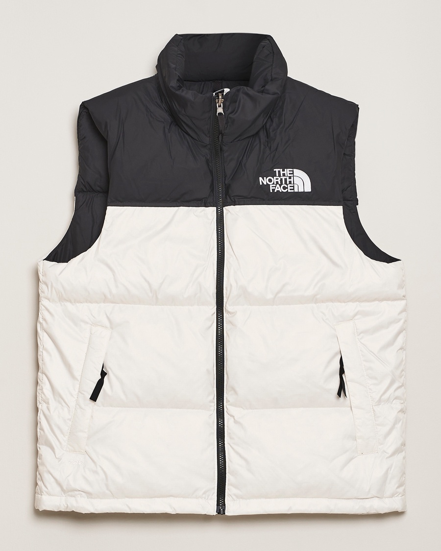 Herr | Outdoorjackor | The North Face | 1996 Retro Nuptse Vest White Dune/Black