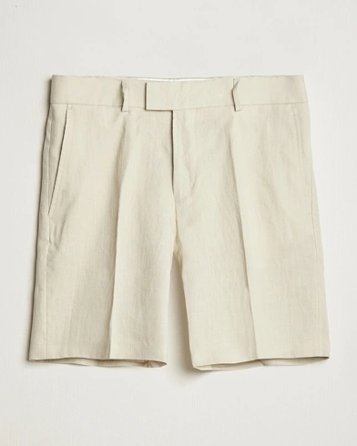  Thiago Linen Shorts Cream Sand