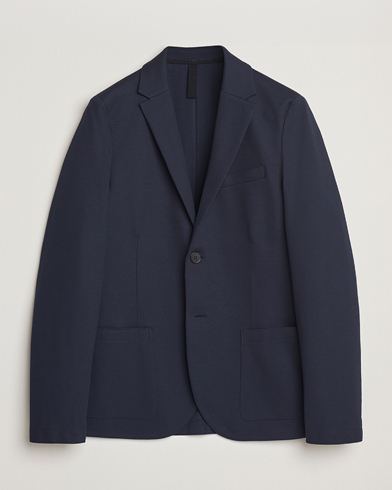  Loro Piana Cavalry Twill Blazer Navy Blue