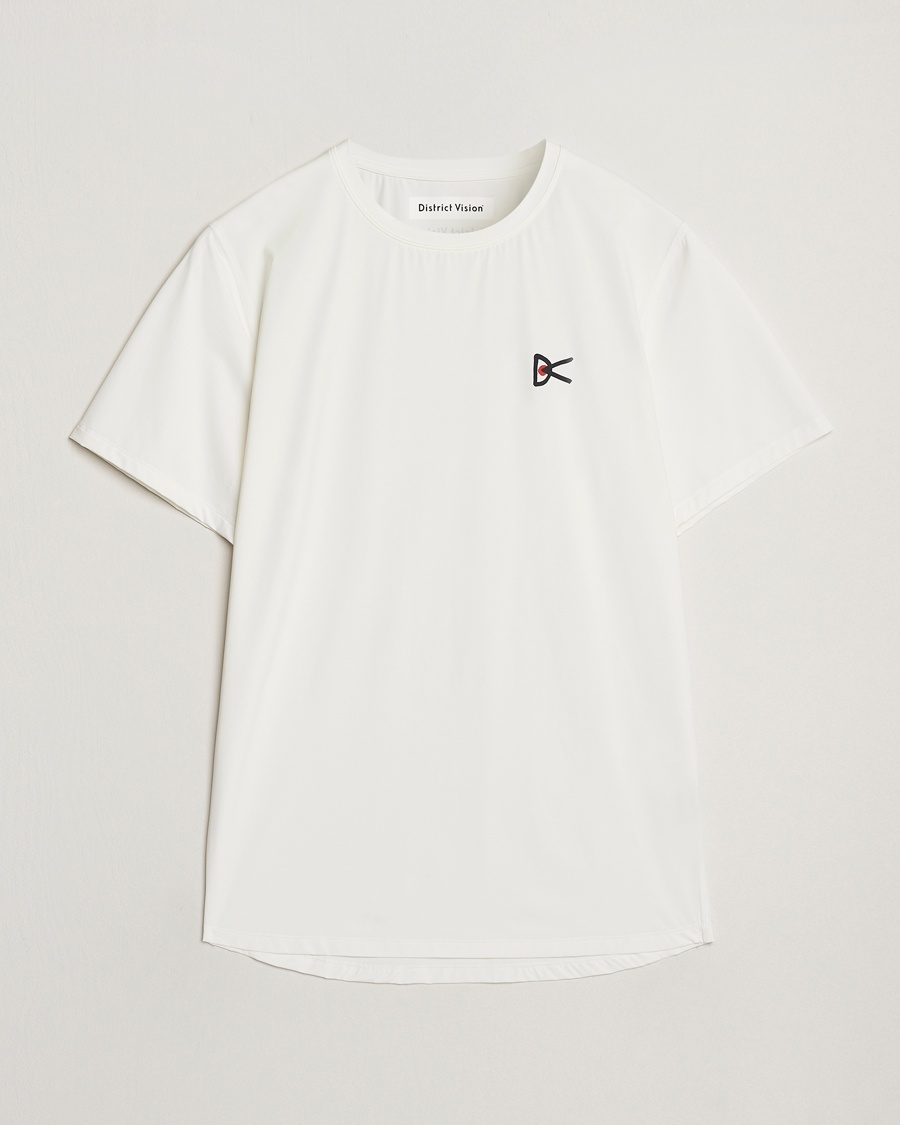 Herr | T-Shirts | District Vision | Lightweight Short Sleeve T-Shirt Lunar White