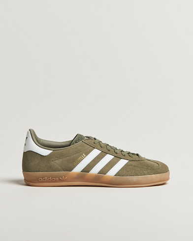 Herr | Senast inkommet | adidas Originals | Gazelle Indoor Sneaker Olive/White