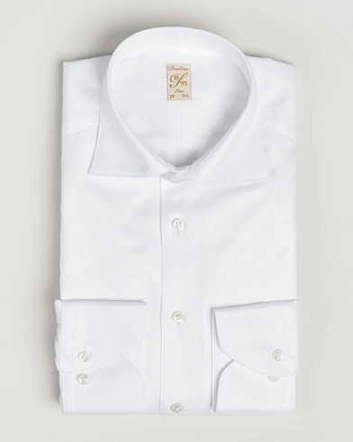 Herr |  | Stenströms | 1899 Slim Cotton Twill Shirt White
