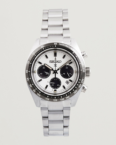 Herr | Klockor | Seiko | Prospex Chronograph Steel 39mm White Dial