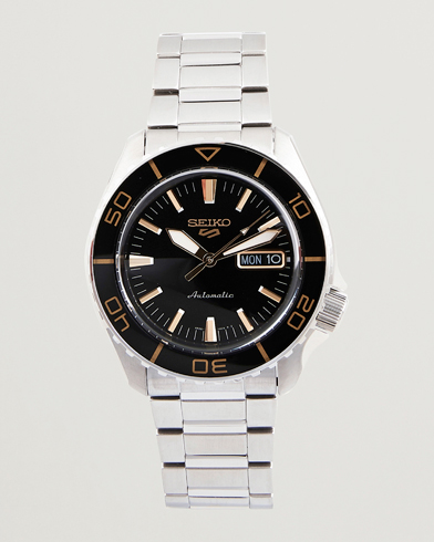Herr | Klockor | Seiko | 5 Sports Automatic Diver Steel 42mm Black Dial