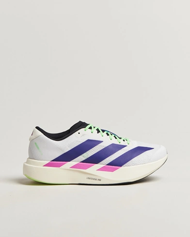 adidas Performance Adizero Evo SL Running Sneaker White/Purple – Vit