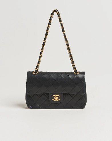 Herr | Pre-owned Accessoarer | Chanel Pre-Owned | Classic Double Flap Small Lambskin Black