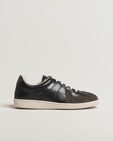 Herr | Senast inkommet | Sweyd | Nappa/Suede Army Trainer Faded Black