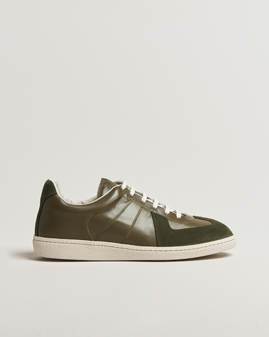 Herr | Senast inkommet | Sweyd | Nappa/Suede Army Trainer Green