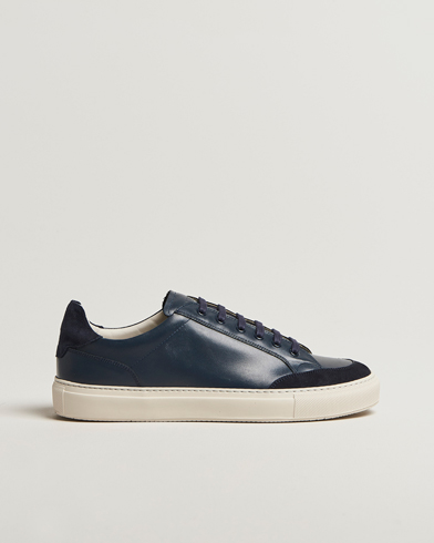 Herr | Senast inkommet | Sweyd | Center Leather/Suede Sneakers Navy