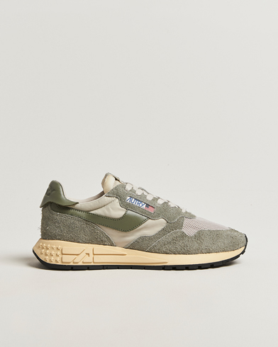 Autry Reelwind Running Sneaker Grey/Green – Grå
