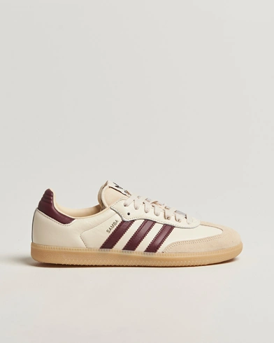 adidas Originals Samba OG Sneaker Off White/Red – Vit