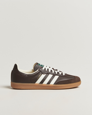 adidas Originals Samba OG Sneaker Dark Brown/Off White – Brun